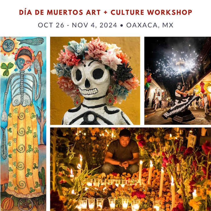 Click here to learn more about this Art Workshop in Oaxaca, Mexico!