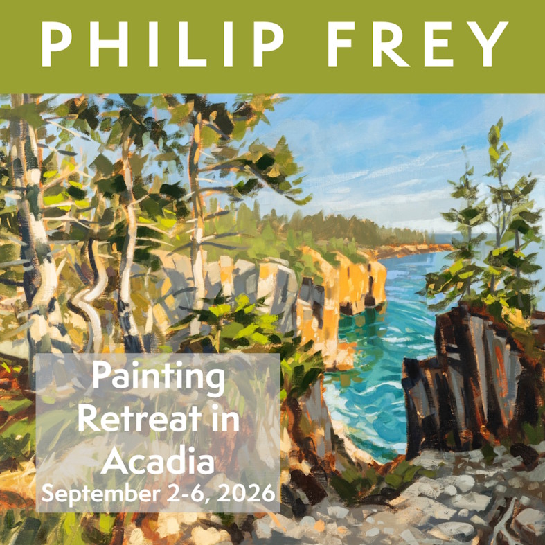 Artist's Plein Air Painting Retreat in Acadia National Park!